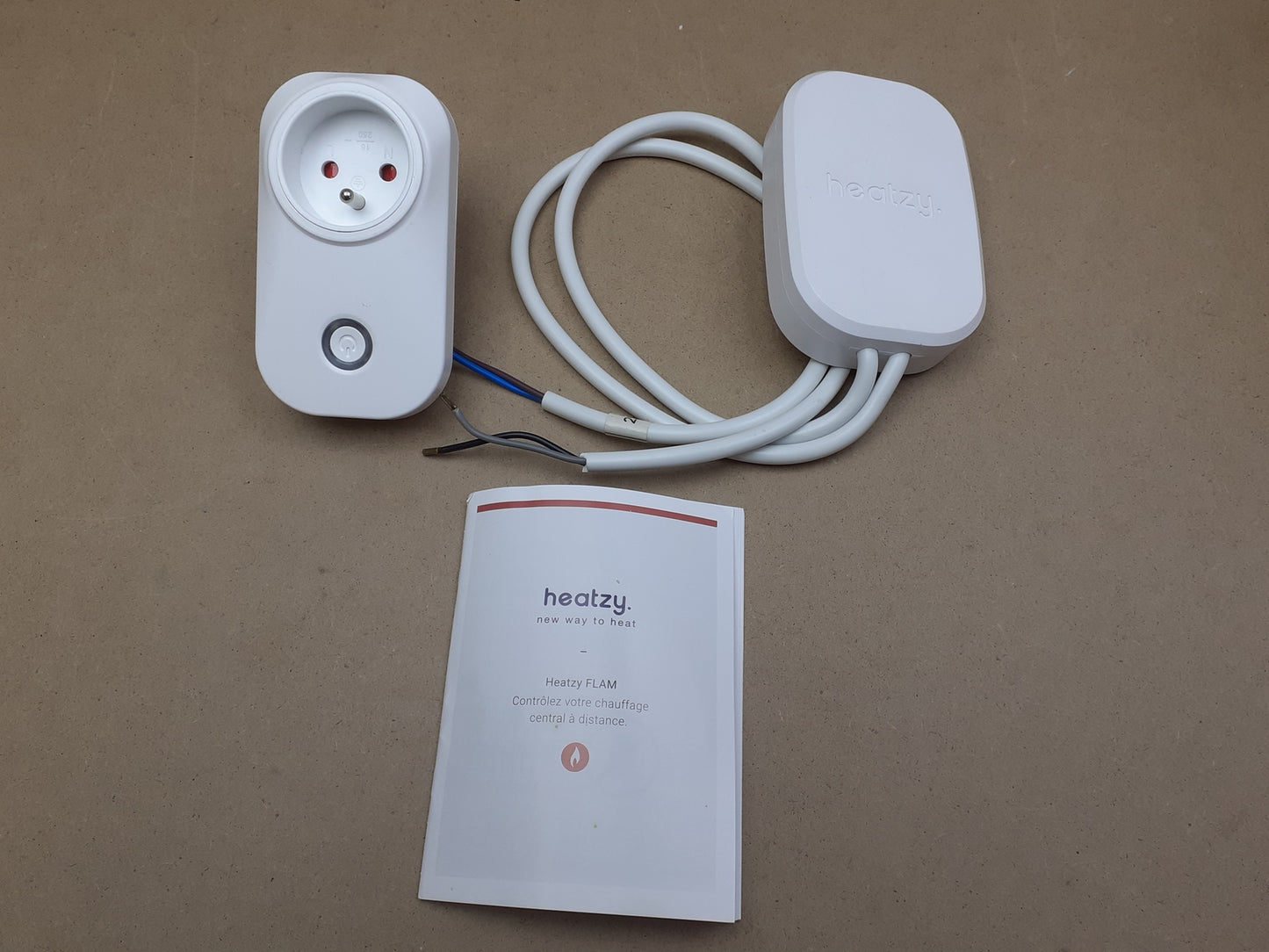 Heatzy FLAM WLAN-Thermostat Heizkörperthermostat smart HE0003, I07219
