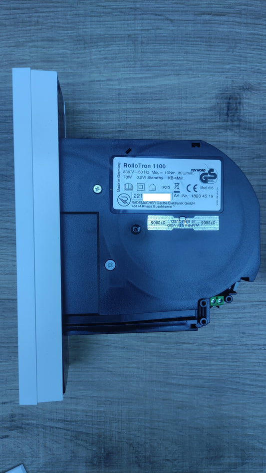 Rademacher RolloTron 1100 Elektrischer Gurtwickler für Rollläden, I34471