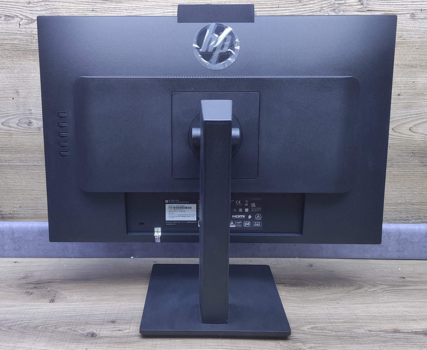 HP M24m Monitor 23.8" FHD 1920x1080 IPS DP HDMI USB-C 75Hz Webcam Microphone 