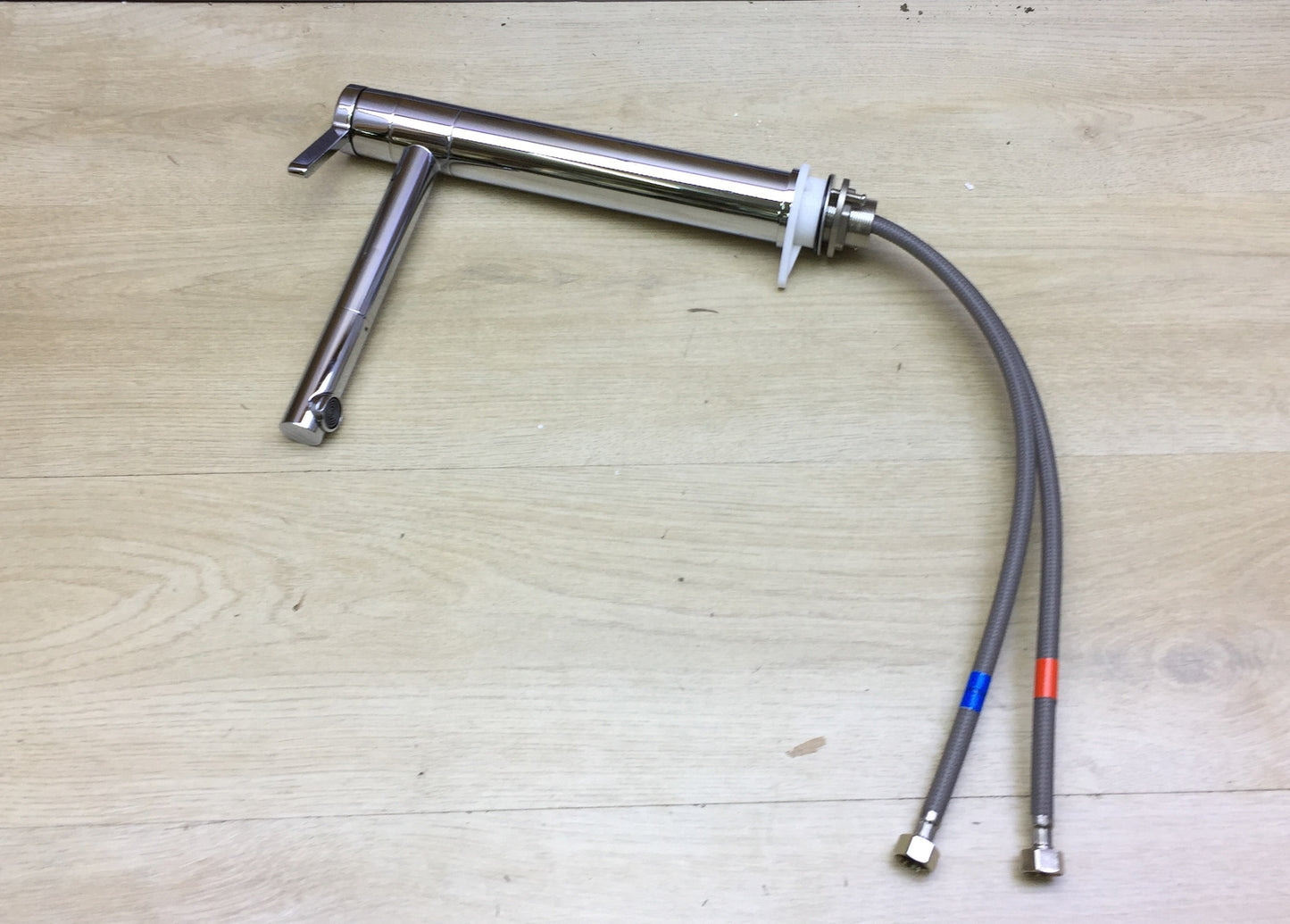 IBERGRIF W11299 Wasserhahn Bad Hoch-Waschtischarmatur chrom, I30665