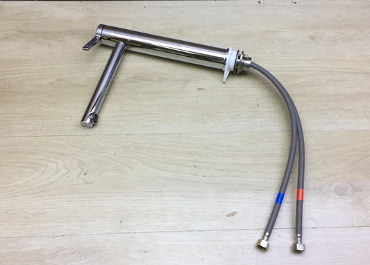 IBERGRIF W11299 Wasserhahn Bad Hoch-Waschtischarmatur chrom, I30665