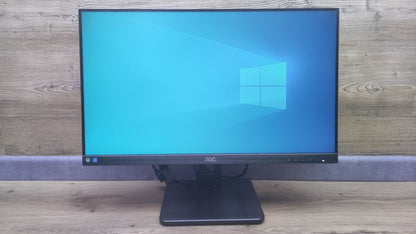AOC 24P2C Monitor 23.8" FHD 1920x1080 HDMI DP USB-C AMD FreeSync 75Hz black 