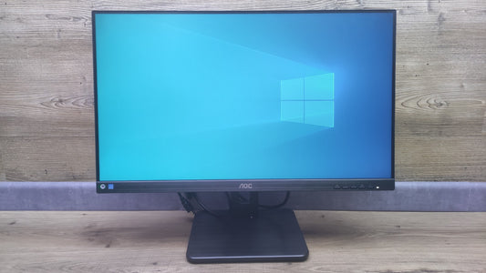 AOC 24P2C Monitor 23.8" FHD 1920x1080 HDMI DP USB-C AMD FreeSync 75Hz black 