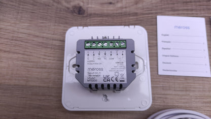 Meross MTS200 Smart Heizungsthermostat Boiler WLAN Digital WiFi, I32643