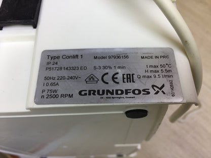 Grundfos Kondensathebeanlage Conlift1 (97936156), I31719