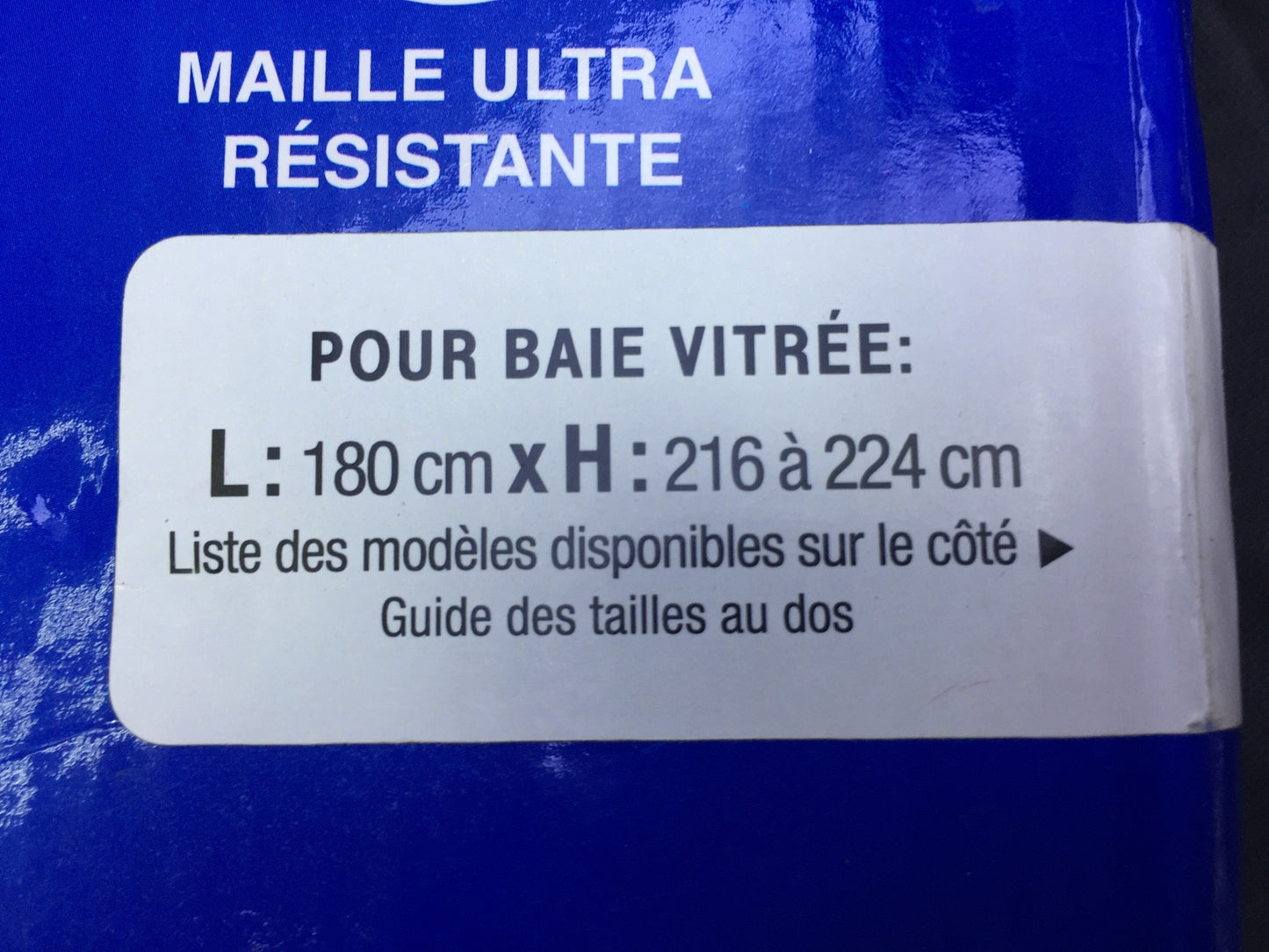 TRANQUILISAFE Magnetisches Moskitonetz 180 x 216/224 cm, I27681