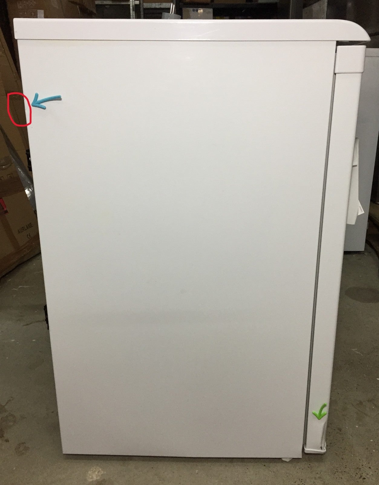 Beko TSE1284N Kühlschrank Tischkühlschrank 114 L Gefrieren MinFrost Weiß