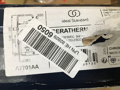 Ideal Standard A7701AA Ceratherm T25 shower system exposed, I31046