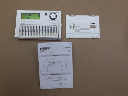Vemer VE013900 Thermostat mit Schiebern, Hipnos, Täglich, Wandmontage, I05710