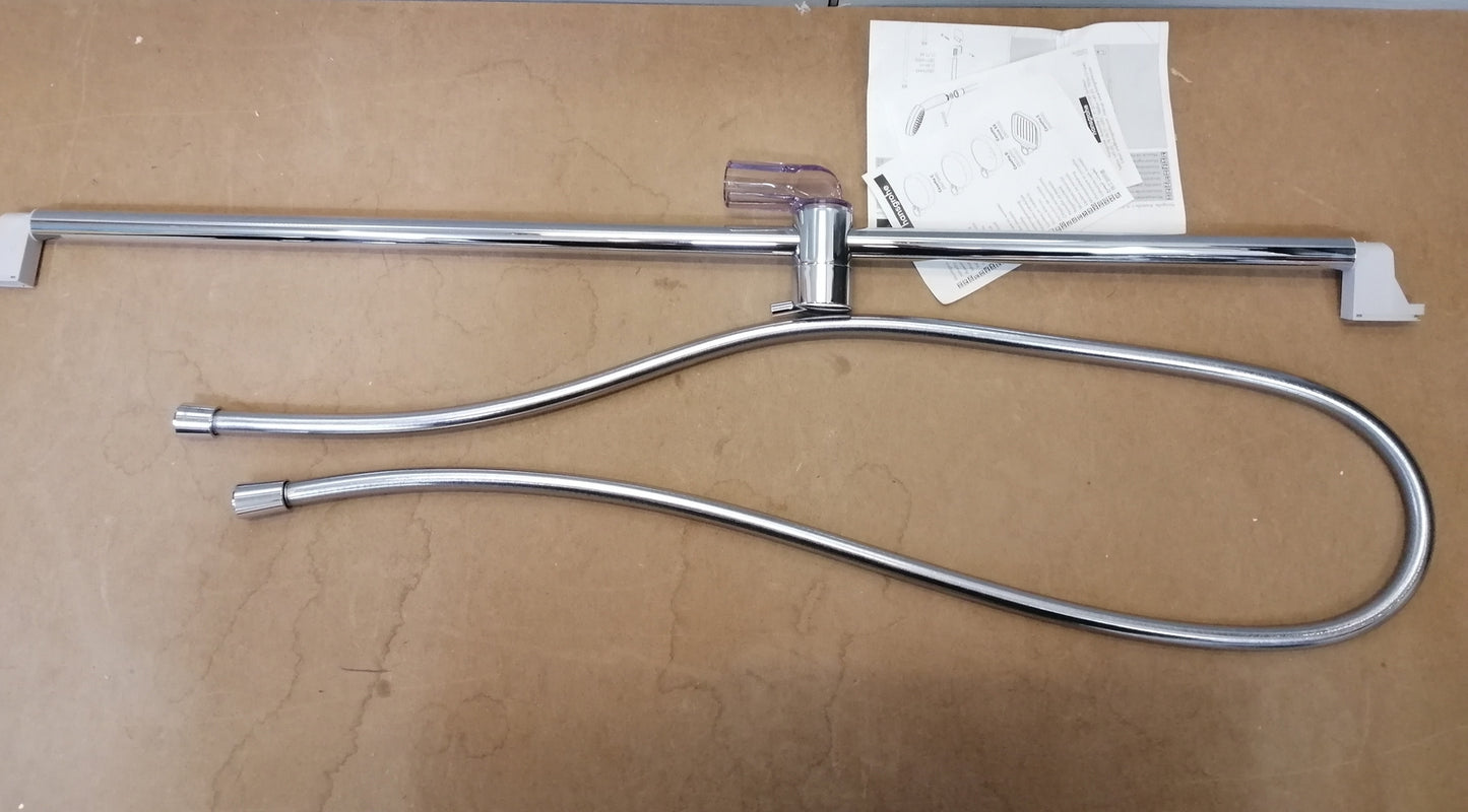 hansgrohe Croma 100 wassersparendes Duschset 0,90m, Chrom, I02686