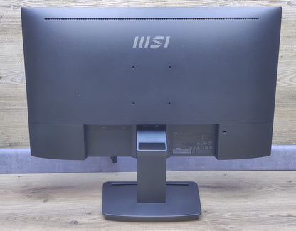 MSI PRO MP243X Monitor 23.8" FHD 1920x1080 IPS HDMI DP AMD FreeSync 100Hz 1ms 