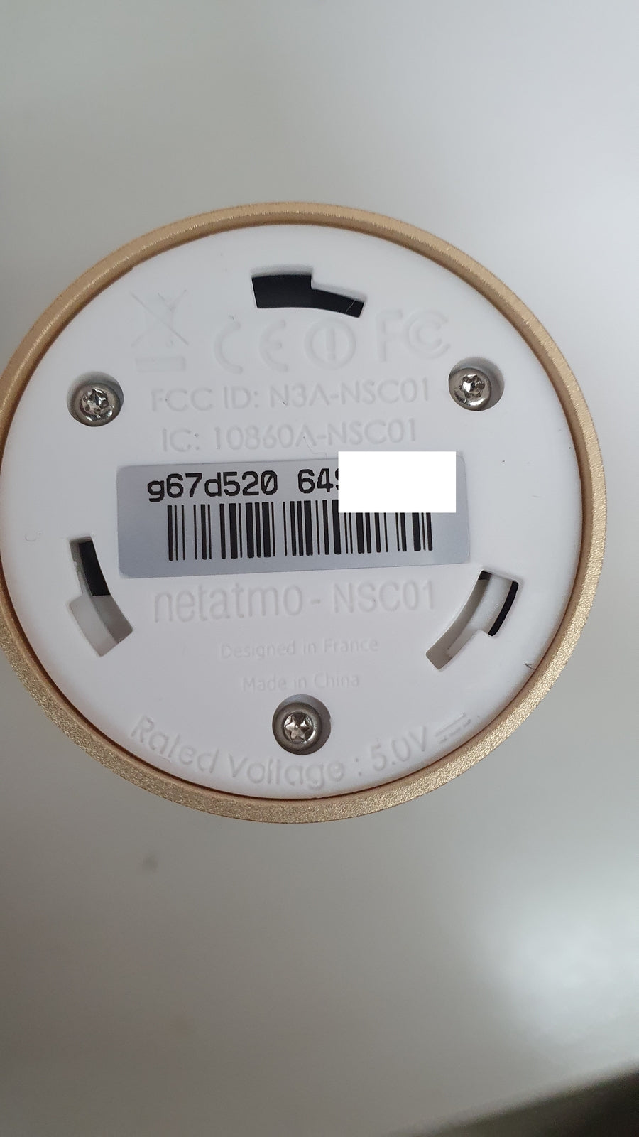 Netatmo Welcome WLAN Kamera mit Gesichtserkennung, I01219