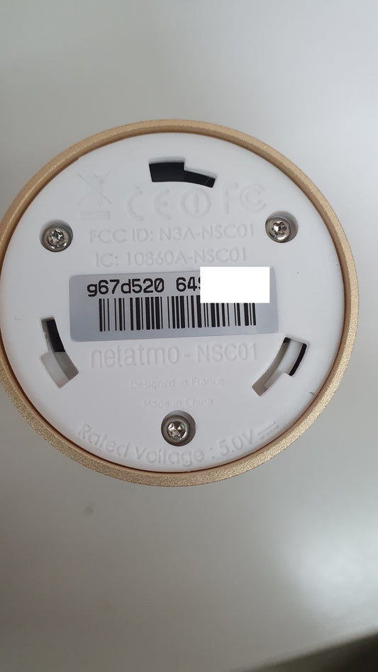 Netatmo Welcome WLAN Kamera mit Gesichtserkennung, I01219