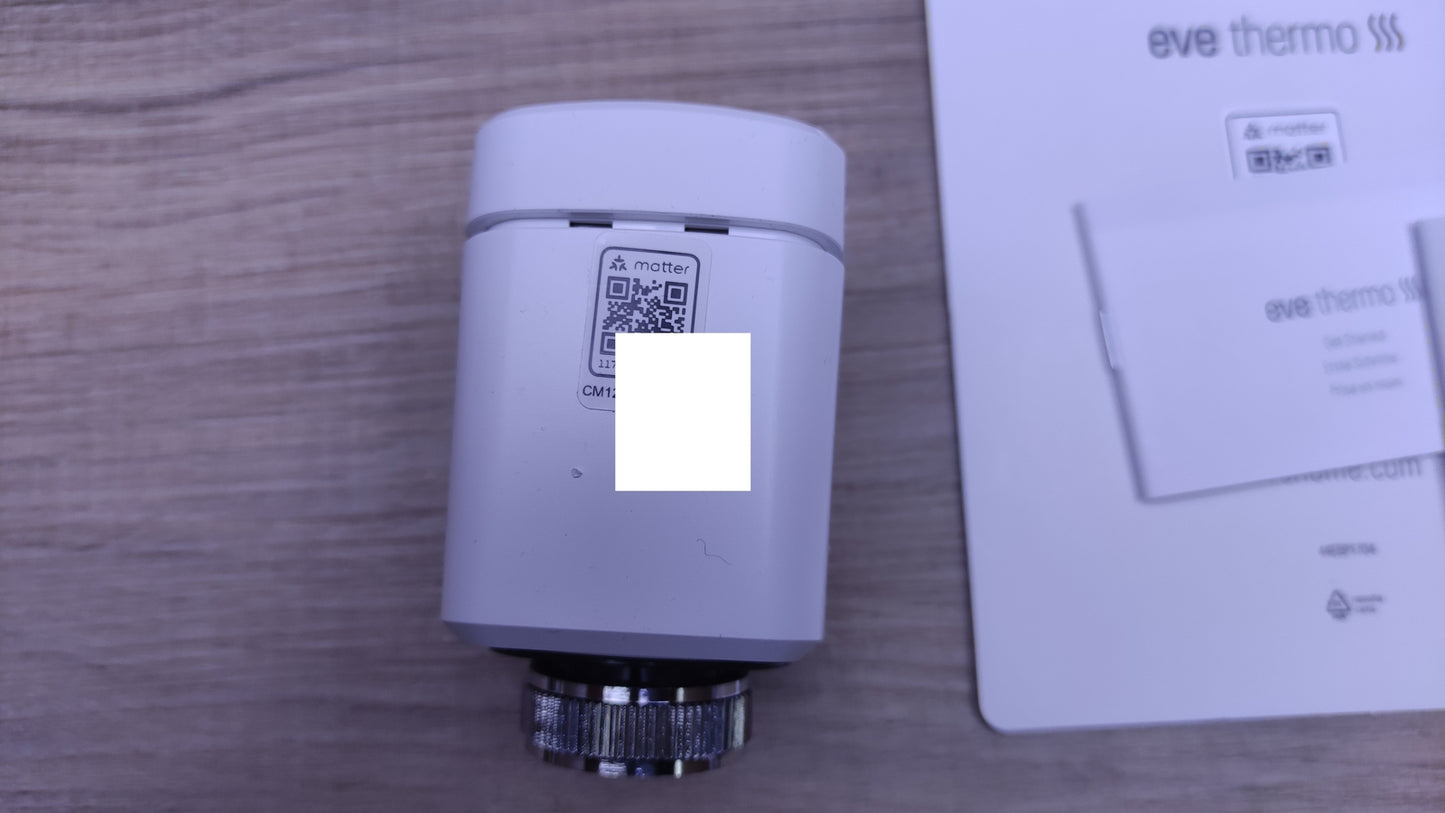 Eve Thermo (Matter) Smartes Heizkörperthermostat LED-Display I32515
