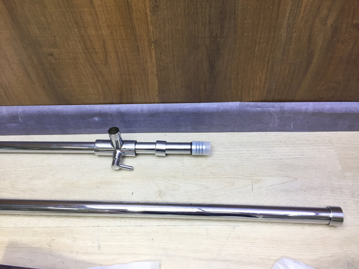 JOHO DE-2525-CP shower set with diverter, chrome shower system, I31951 