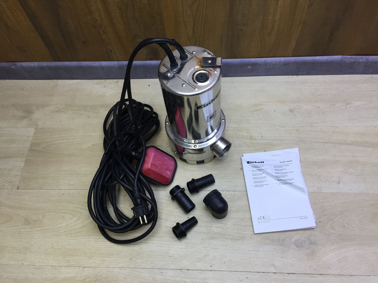 Einhell GC-DP 1020N Elektro-Schmutzwassertauchpumpe 1000W, I32059