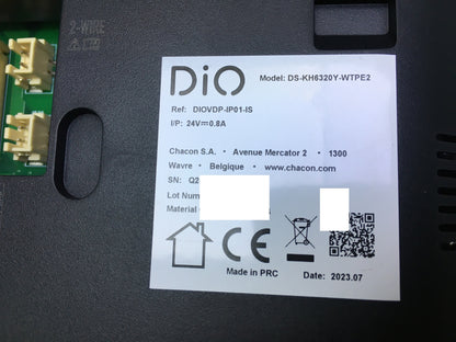 DiO DIOVDP-IP01 Video Intercom Wired Wi-Fi, I31399 