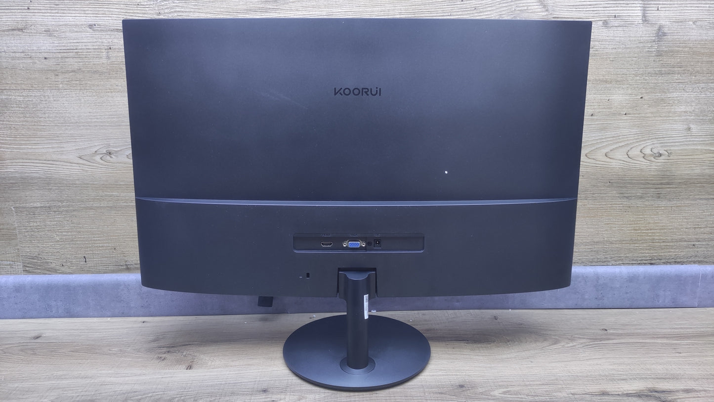 Koorui 27N5C LED Monitor 27" Curved FHD 1920x1080 FHD HDMI VGA 75Hz 5ms (GTG) 