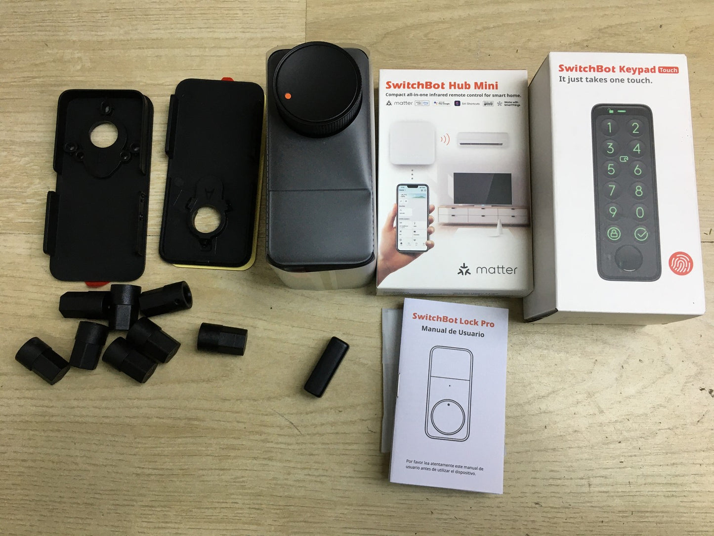 SwitchBot WLAN Smart Lock Ultra Smartes Türschloss mit Keypad und Hub, I34071