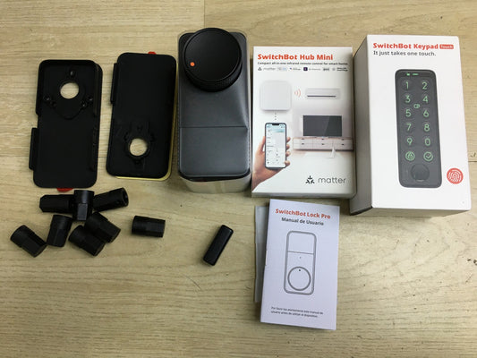 SwitchBot WLAN Smart Lock Ultra Smartes Türschloss mit Keypad und Hub, I34071