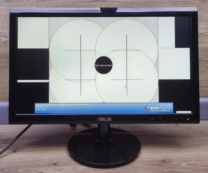 Asus VS197DE monitor 18.5" HD 1366x768 VGA TN panel 5ms black