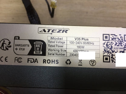 ATEZR V35 Plus Laser Graviermaschine, I32668
