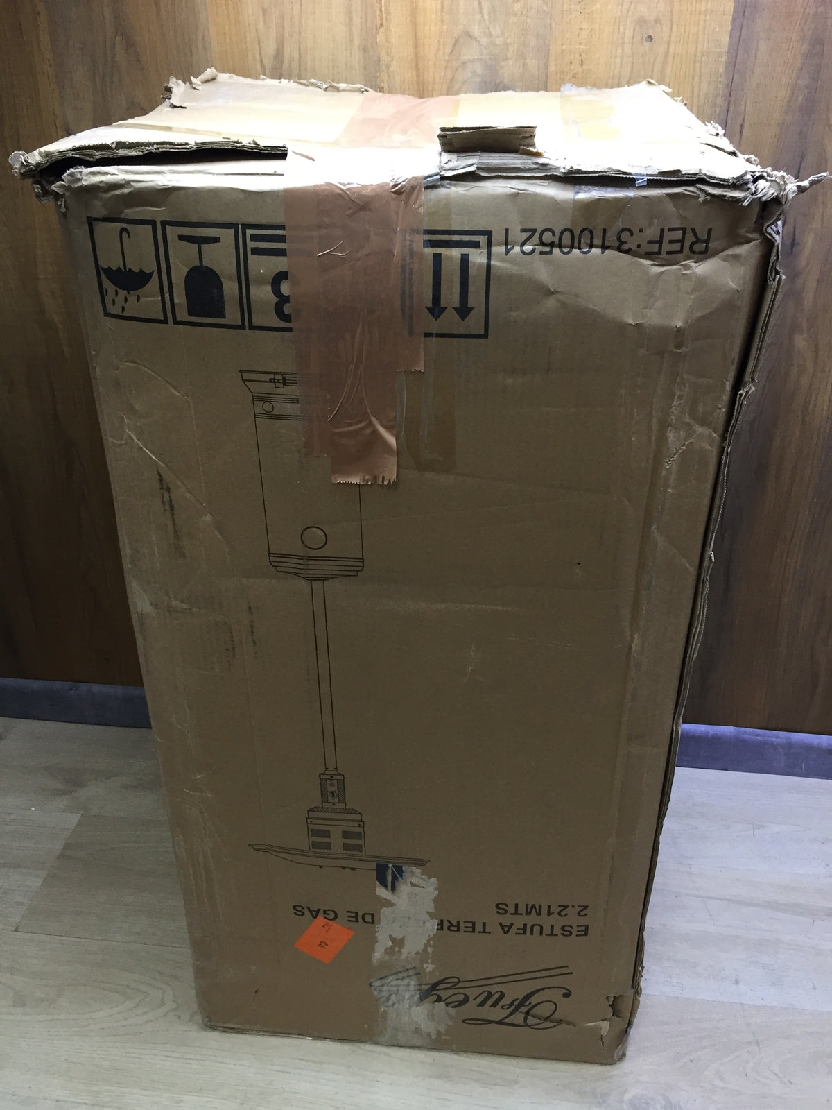 Fuego 3100521 Gasheizstrahler für Terrasse I31858