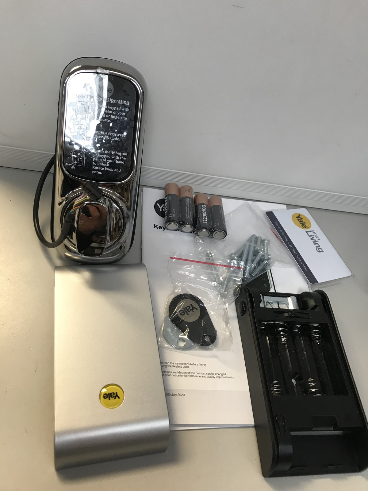 Yale YD-01-CON-NOMOD-CH Schlüsselloser Türschloß, via Smartphone, I25226