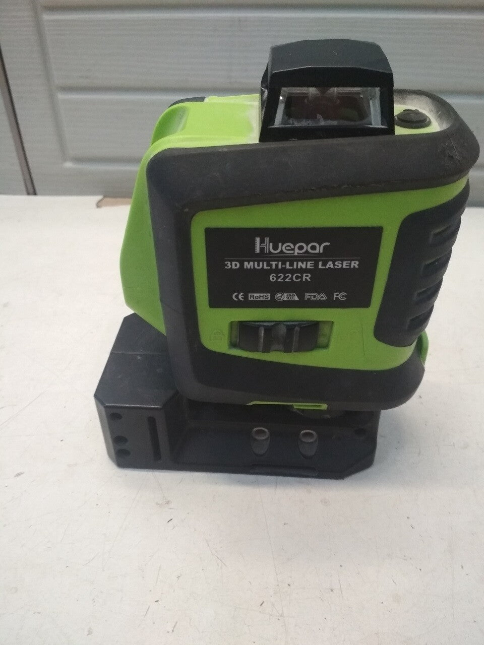 Huepar 622CR 1 x 360 Kreuzlinienlaser Rot DEFEKT!! Y06365