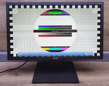 Acer V226HQLBbd Monitor 21.5" FHD 1920x1080 TN Panel VGA DVI 60Hz 5ms (GtG) 