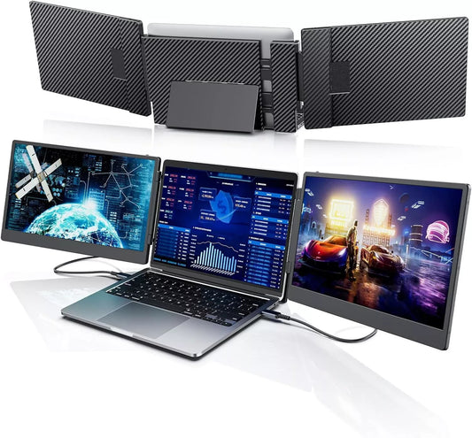 Laptomo S3 Portable Monitor Erweiterung für Laptop 14" FHD 1920x1080 HDMI USB-C