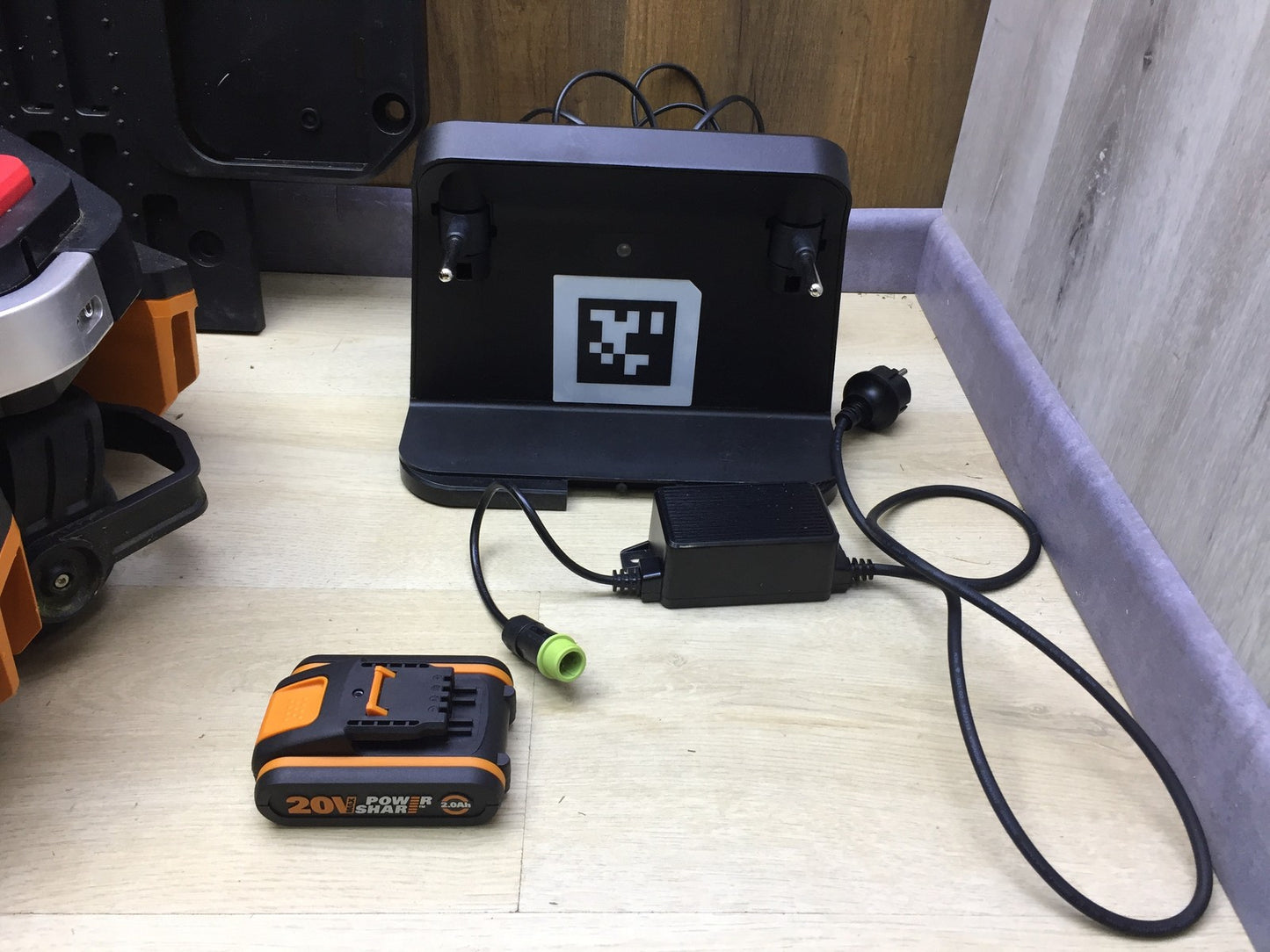 WORX Landroid Vision M550 Mähroboter WR205E für Gärten bis 550m² I33603