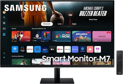 Samsung S32DM700UU Smart 4K Monitor 32" UHD 3840x2160 Wi-Fi Bluetooth Tizen App