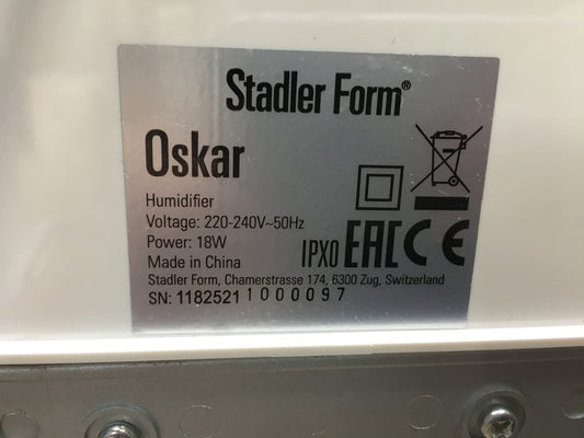 Stadler Form Luftbefeuchter Oskar energiesparender Raumbefeuchter, I32459