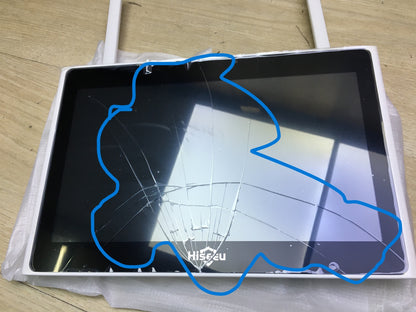 Hiseeu A017-V2.0 Überwachungsset mit 4 Kamera und Monitor, I31402