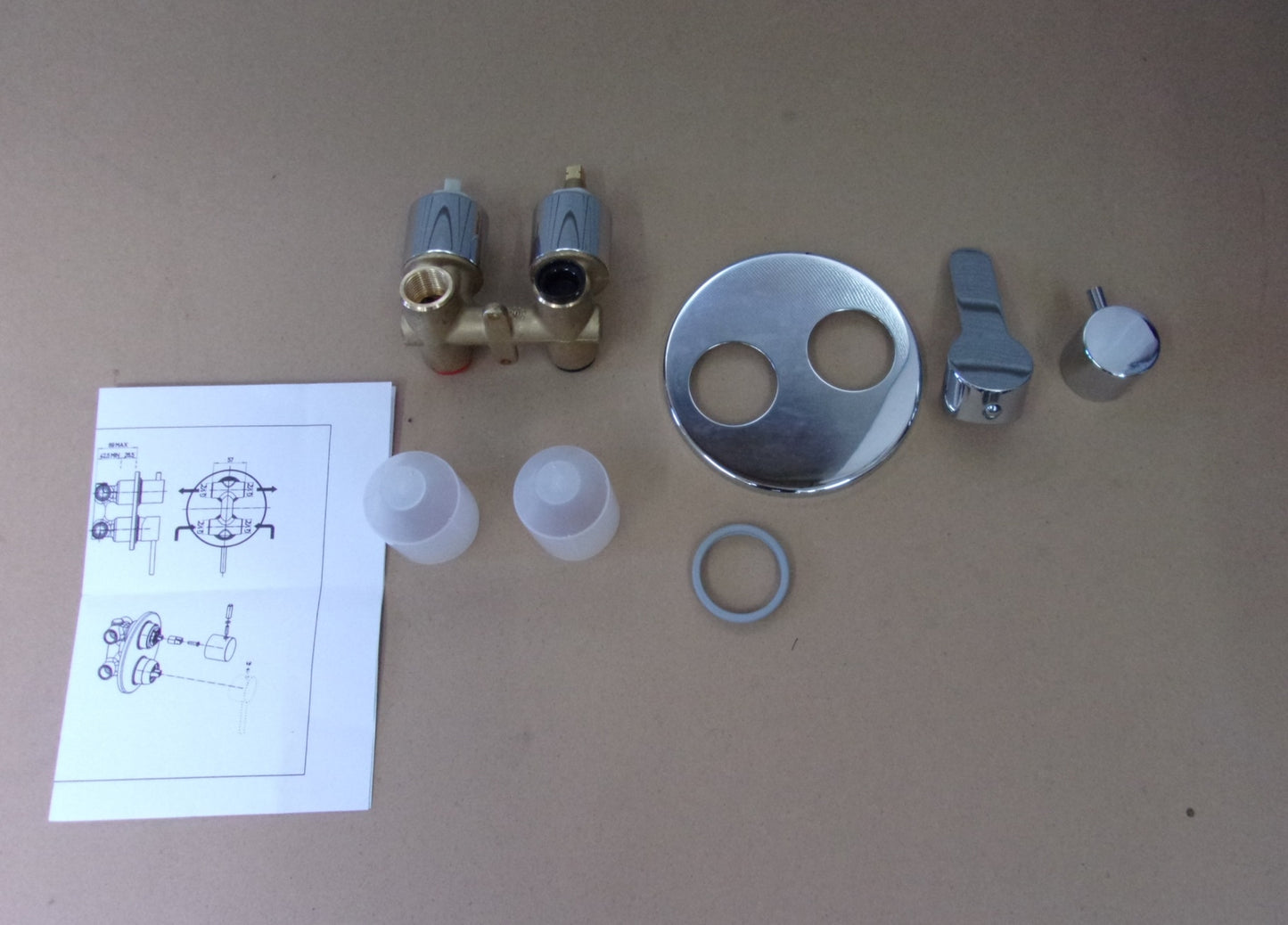 Paini Mischbatterie Dusche Chrom Serie Smart, I03544