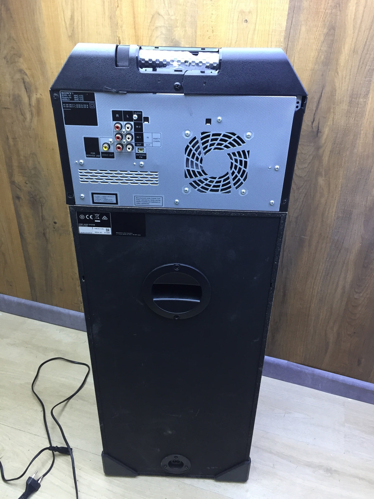 Sony MHC-V7D Soundsystem Party Music System Gestensteuerung, I32206