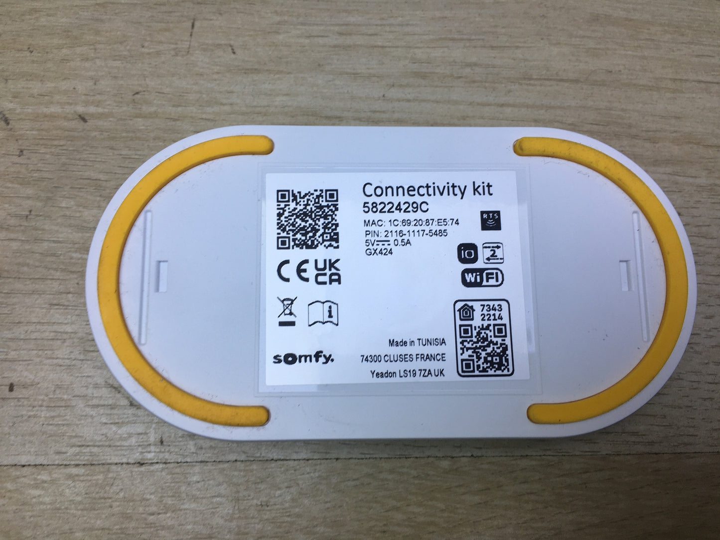 Somfy 1870755 TaHoma mini Connectivity Kit Steuerzentrale, I31357