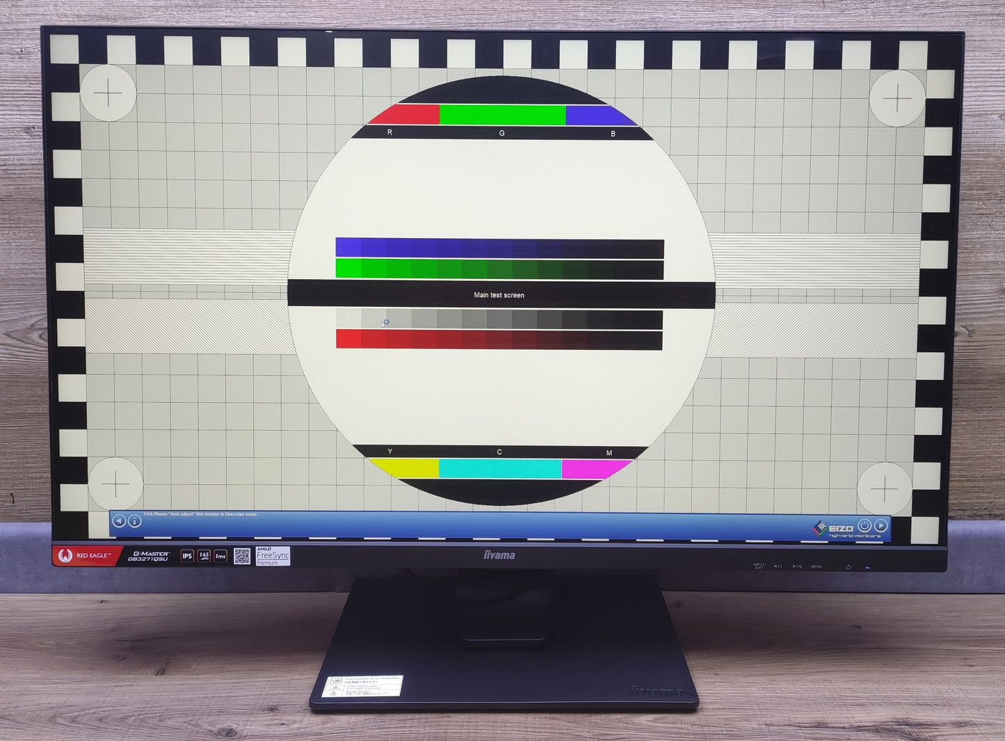 iiyama G-Master GB3271QSU-B1 Red Eagle Monitor 31.5" 2560x1440 FreeSync 165Hz