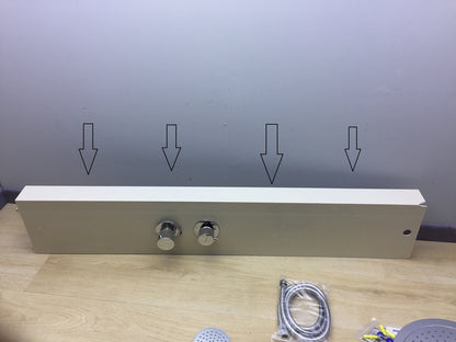 ROUSSEAU Duschpaneel mit Handbrause, I18035