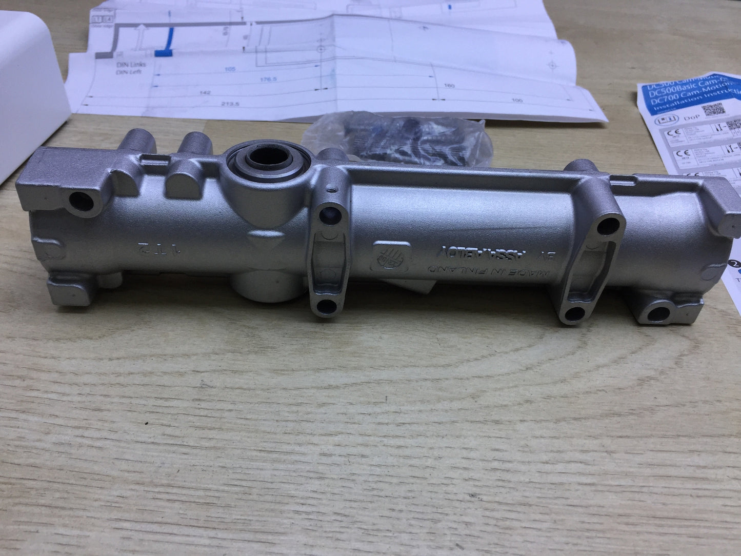 Assa Abloy DC500 Türschließer ohne Gleitschiene, weiß, I22025