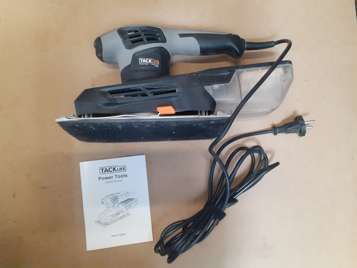 Tacklife PSS02A Schwingschleifer 230V, I11514