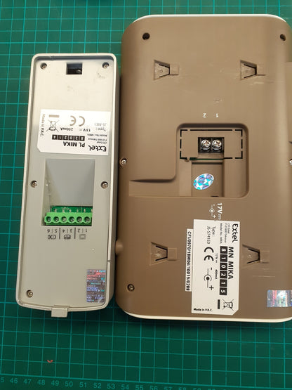 Extel 720215 Mika Videosprechanlage Farbdisplay Monitor 7 Zoll 18 cm, I03843