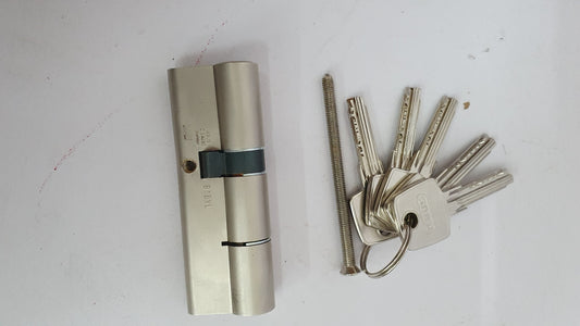 ABUS Profilzylinder D6XNP 35/55 inklusive 5 Schlüssel, 49469, I00826