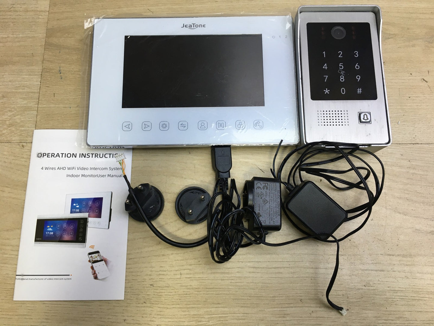 JeaTone 86714W-JT WLAN Video-Türsprechanlage Türklingel, I33330