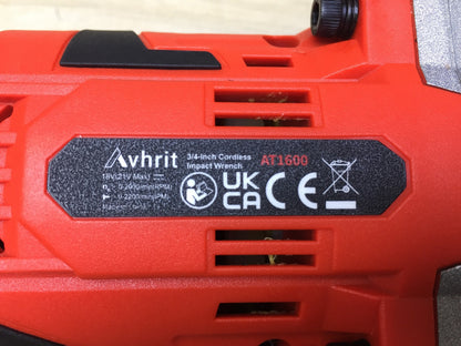 Avhrit 1600Nm Akku-Schlagschrauber AT1600, 2× 5.0Ah Akku, I33873