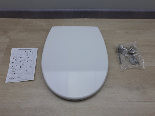 Cornat WC-Sitz "Edolo" KSEDSC00, Klassisch weißer Look Duroplast, I17300