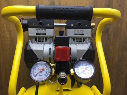 Stanley SXCMS1350VE Siltek Silent Air Elektro-Kompressor 50l 955W, I34175