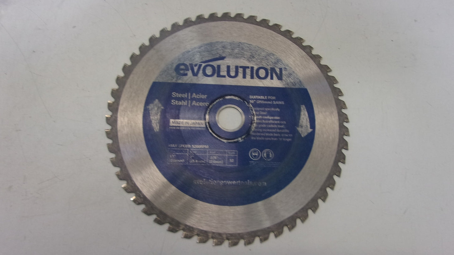 Evolution Power Tools - Steel EVOBLADE255 Rechnung Y04524