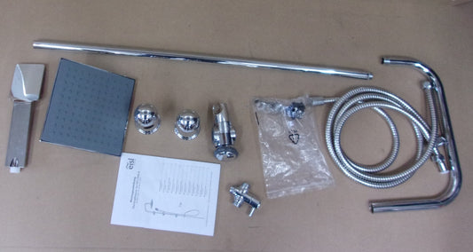 EISL DX12004-A Duschset Easy Energy Wandhalterung, I07242